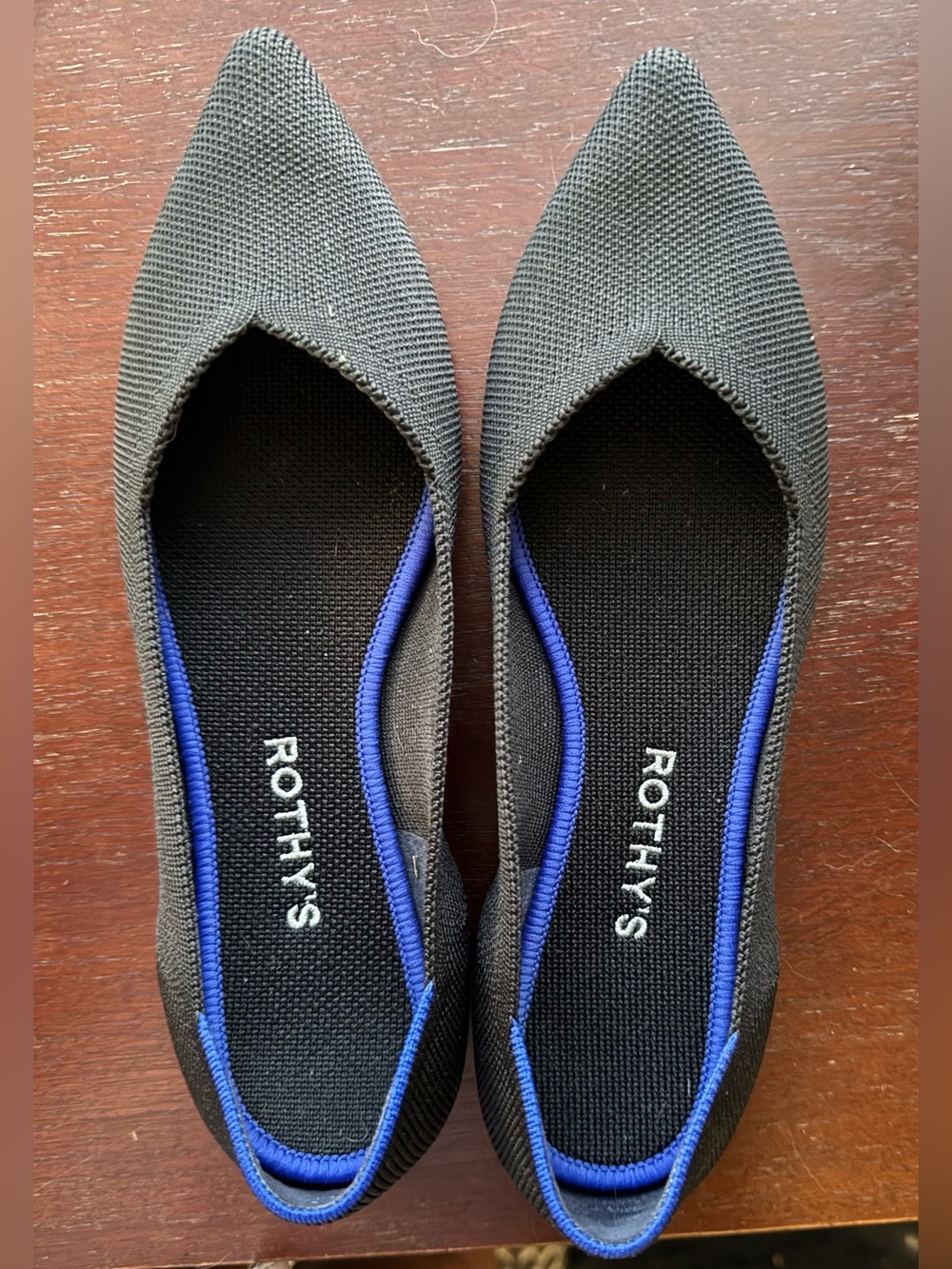 Rothy’s the Point Loafer, black, size 8 - Picture 2 of 14